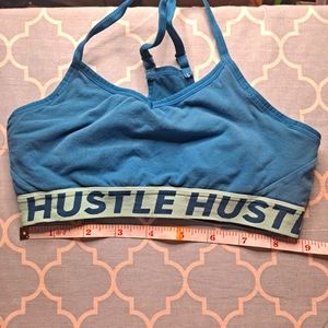 Everlast Blue Yoga Aerobics Sports Bra
